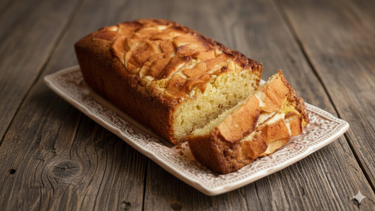 Budín de manzana