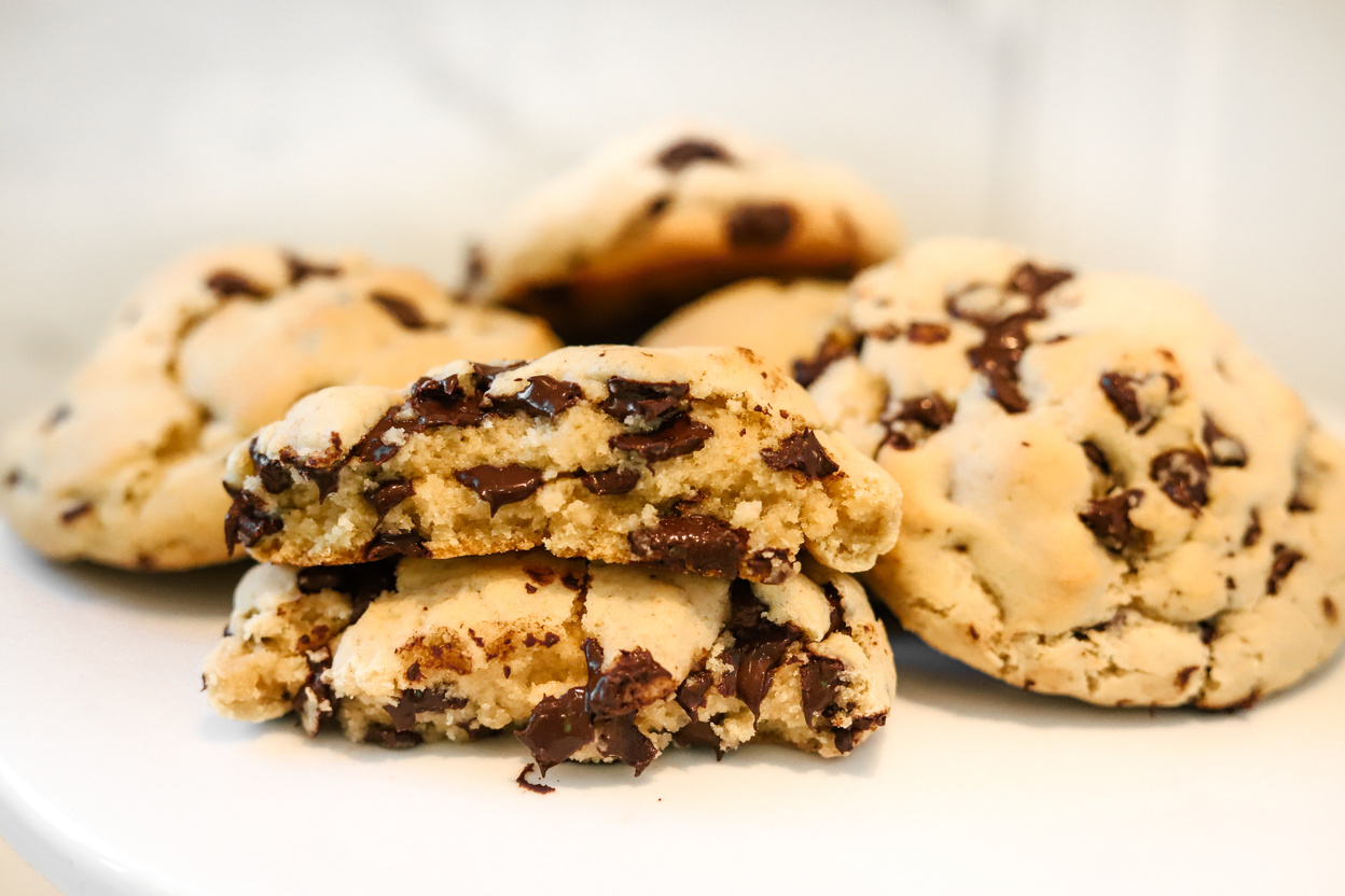 Cookies keto con chocolate